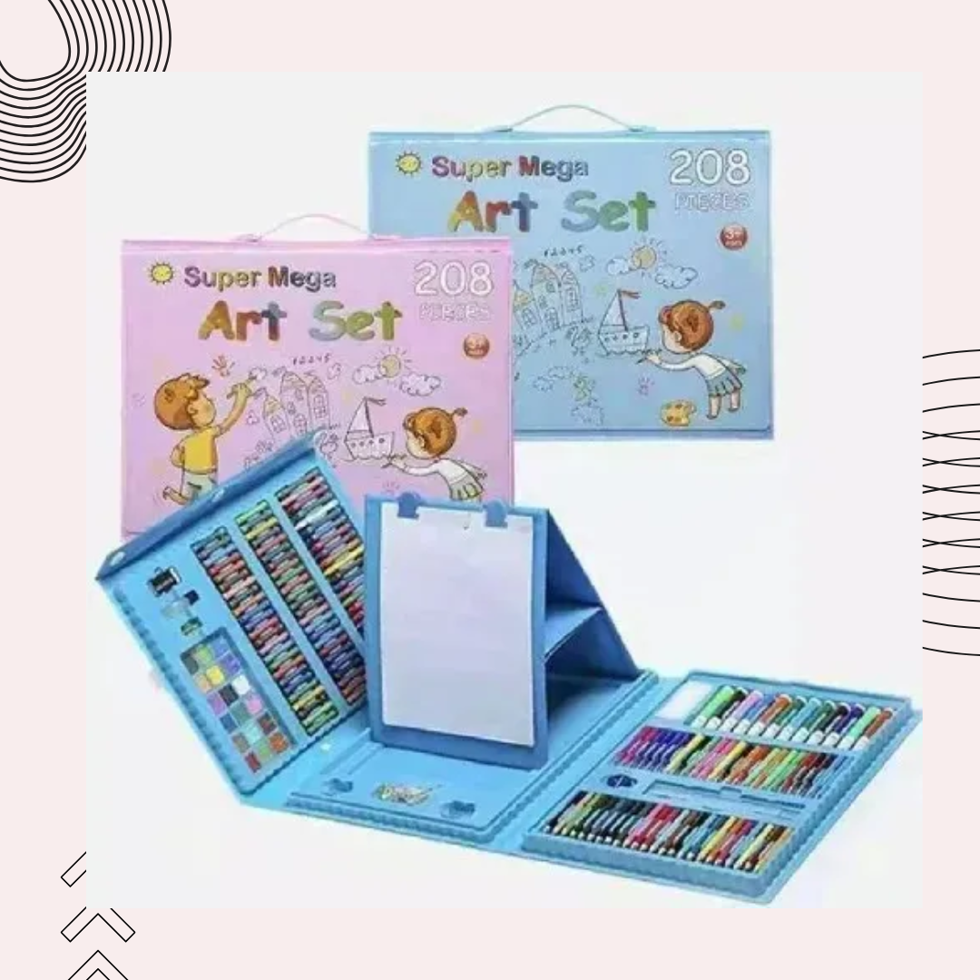 Miniatura 2 de SET DE ARTE 208 PIEZAS